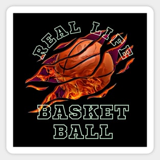 Real Life Basketball Sticker